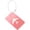 Pink, variant on HCTSHG Boarding Pass for Overseas Travel Luggage Tag Tag Metal Luggage Tags Drop Bags Luggage Boarding Pass Boarding Pass,Approved, Privacy Protection Travel Essentials Bag Tags