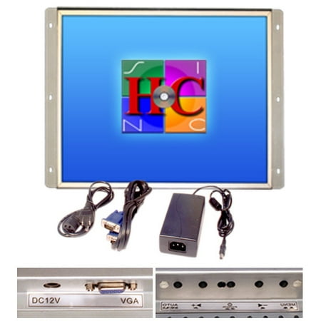 19 Inch Arcade Game LED Monitor, for Jamma, MAME, and Cocktail game cabinets, also industrial PC panel