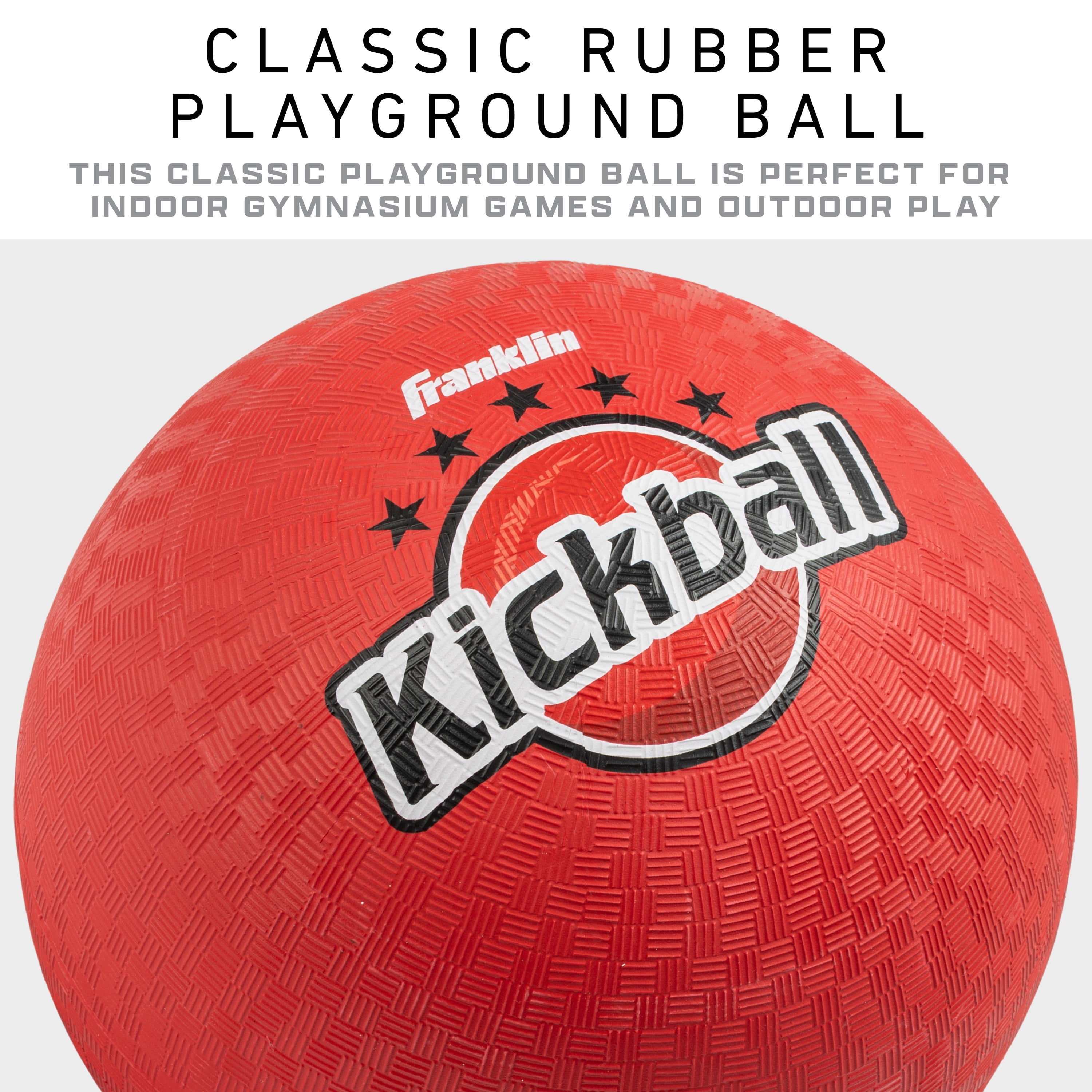 Franklin Sports 8.5" Playground Ball - Rubber - Red