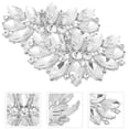 thumbnail image 3 of MasteelfCA 2Pcs Crystal Shoe Clips Rhinestones Shoes Jewelry Decorations Wedding Party Shoe Buckles, 3 of 7