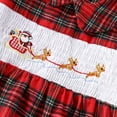 thumbnail image 4 of Kogui Christmas Dress Toddler Girl Toddler Christmas Dress Ruffle Long Sleeve Toddler Baby Girls Knee Length Tulle Velvet Dresses for Party Holiday 3T 4T (Red,3-4 Years), 4 of 8
