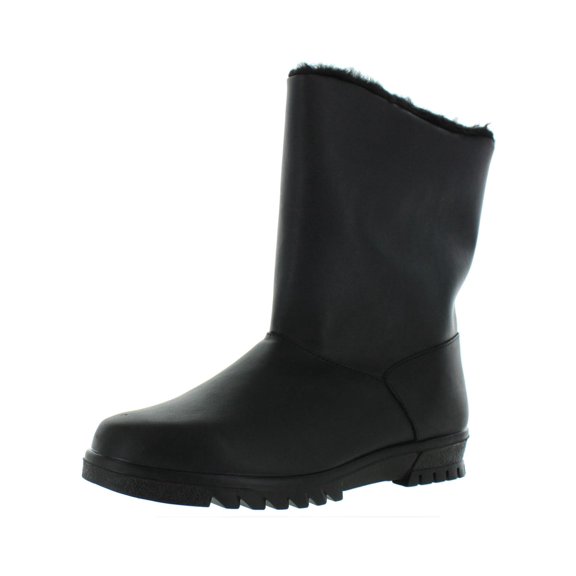 Toe Warmers Womens Summit Mid-Calf Sherpa Lined Winter Boots