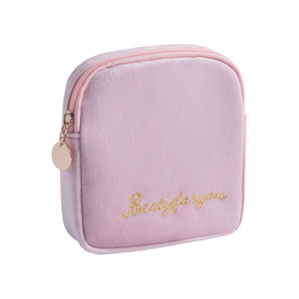 1Pc Portable Sanitary Towel Storage Bag Coin Storage Pouch Zippered