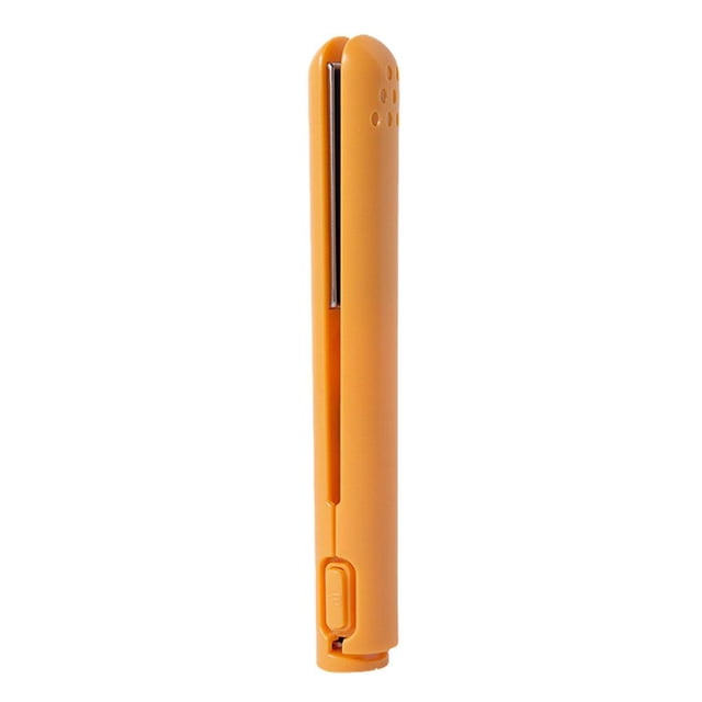 LUVCLS Plancha de pelo 2 en 1, inalámbrica, con USB, para alisar y rizar