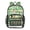 Green Volleyball, variant on Iauyy Clear Backpack Heavy Duty PVC Transparent Backpack for College Workplace, Blue Flag