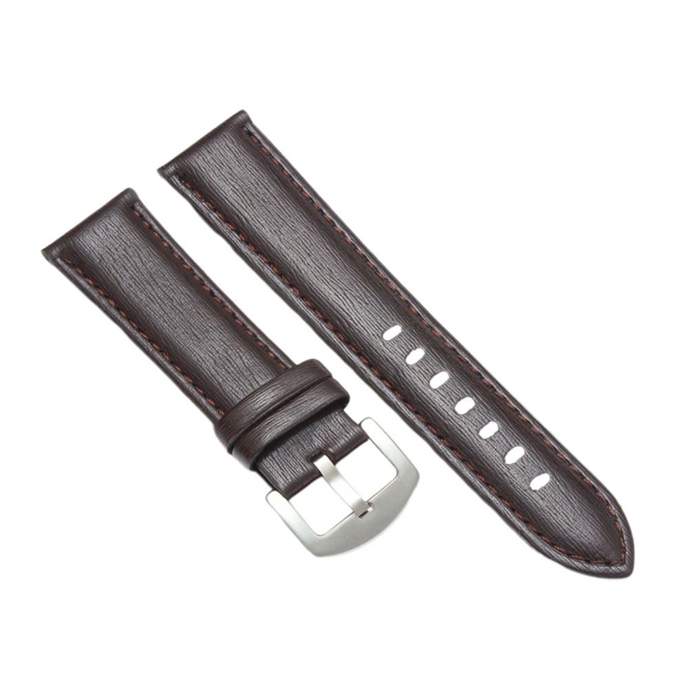 20/22mm Men Women Watch Band Strap General PU Leather Straps Watch