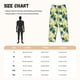 thumbnail image 3 of Balery Lilies Flowers Pantalones de pijama para mujer, pijamas ultraligeros, pantalones de estar por casa-Large, 3 of 6