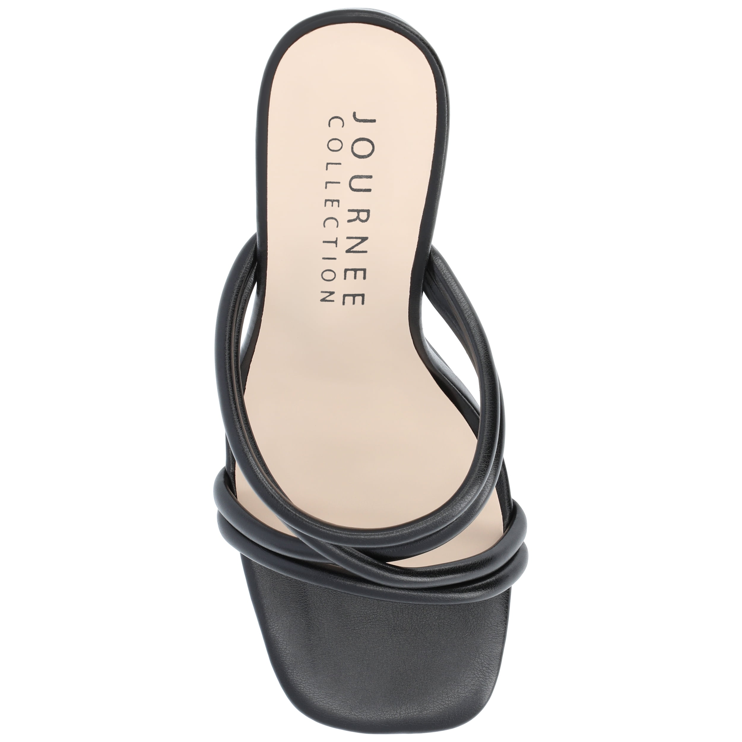 Journee Womens Louisse High Heel Open Toe Sandals