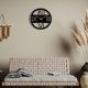 thumbnail image 3 of 12'' Wall Clock Decorative Silent Clocks Art Hanging Decor Simple Design Black Acrylic For Bedroom Cafe Kitchen Farmhouse Gift A Macarena Relojes de pared, 3 of 7