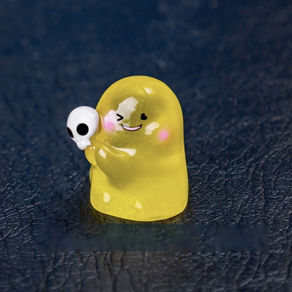 Glow-in-the-Dark Mini Halloween Figurines, Resin, Mystery Bag, DIY Decor, Suitable for Kids/Adults Tabletop Ornaments