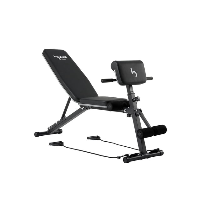 Banco Multiposiciones Ajustable Y Plegable Gym Bywell