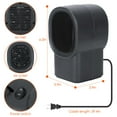 thumbnail image 7 of 500W Portable Electric Space Heater Mini Desktop Fan Heater Personal Small Space Heater for Home Office, 7 of 7