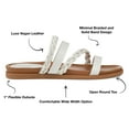 thumbnail image 3 of Journee Collection Womens Colette Wide Width Slide Flat Sandals, 3 of 7