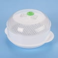 thumbnail image 2 of Microwave Steamer Plate - PP , Detachable, Heat Resistant, Food Container with Lid, 2 of 7