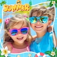 thumbnail image 4 of Gafas de sol GIFTINBOX para niños, color neón, de 3 a 8 años, UV400, paquete de 16, 4 of 7