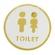thumbnail image 2 of Letrero de Baño de 20cm, Placa Acrílica para Baño, Símbolos de Baño, Decoración de Señalización de Puerta para Hogares, Hoteles, Tiendas Y Estacionami Estilo C, 2 of 8