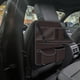 thumbnail image 4 of Organizador multiusos para asiento trasero de coche, fácil instalación, con bandeja para mesa y caja de pañuelos. Marrón, 4 of 7