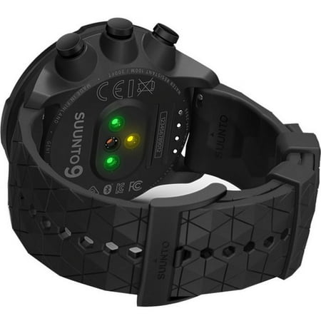 SUUNTO - 9 Titanium Outdoor/Sports Adventure Tracking Connected Watch with GPS/HR - Black