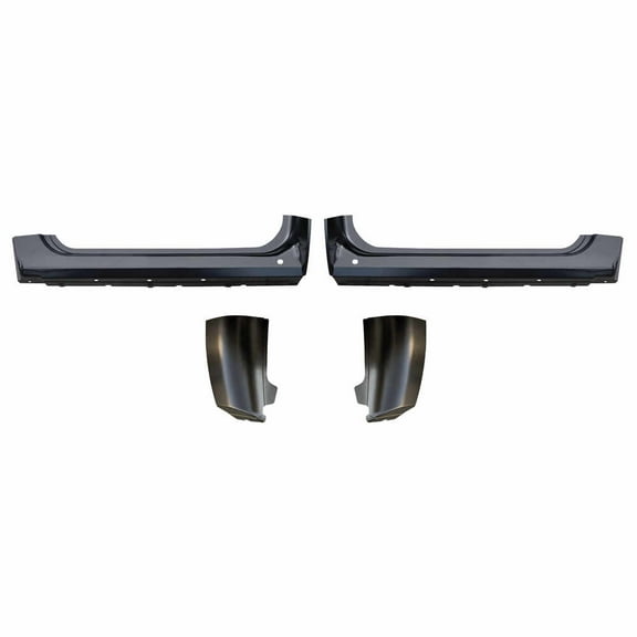 OE Style Rocker Panel & Cab Corner Repair Kit. Fits 07-13 Chevrolet Pickup Silverado Regular Cab, 07-13 GMC Pickup Sierra Regular Cab