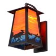 thumbnail image 2 of Meyda Tiffany 147999 Stillwater 18" Tall Wall Sconce - Brown, 2 of 4