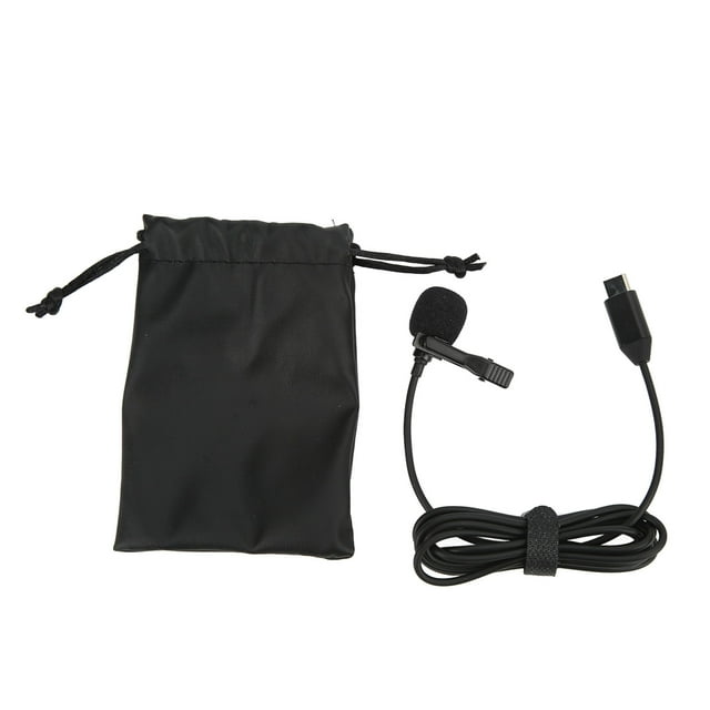 Micrófono de solapa inalámbrico Jadeshay 34 dB con clip de cuello Cómodo