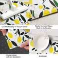 thumbnail image 3 of Yellow Lemon Fruit Leaves White Pattern Kitchen Rug Mat,Kitchen Runner Rugs Non Skid Washable,Decorative Kitchen Floor Mats for Kitchen,Sink,Laundry,17"X47", 3 of 5