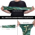 thumbnail image 3 of Kdxio Green And Gold Marble Print UV Sun Protection Arm Sleeves - Tattoo Cover Up - Basketball Arm Sleeve UPF 50 Cooling for Men Women, 3 of 6