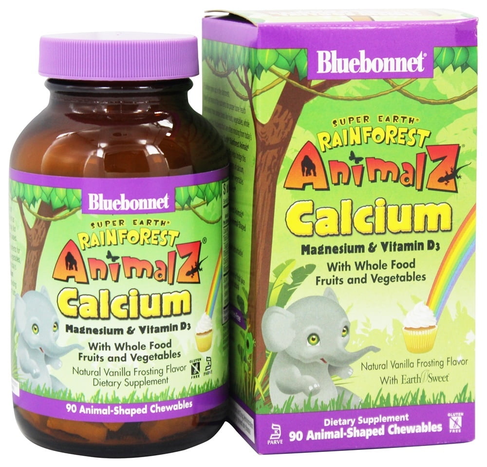 Nutrition Animalz Calcium Magnesium & Vitamin D3 Natural
