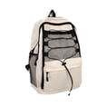 thumbnail image 3 of Mochila deportiva de gran capacidad, ligera, para portátil, ideal para correr, ciclismo y camping. Blanco, 3 of 9