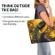 thumbnail image 2 of Fotbe Elegant Gold Leaf Peacock Bolsa Tote Estética de Lona con Estampado para Mujer - Bolsa Reutilizable de Hombro Casual para Vacaciones, Compras, Trabajo y Gimnasio, 2 of 8
