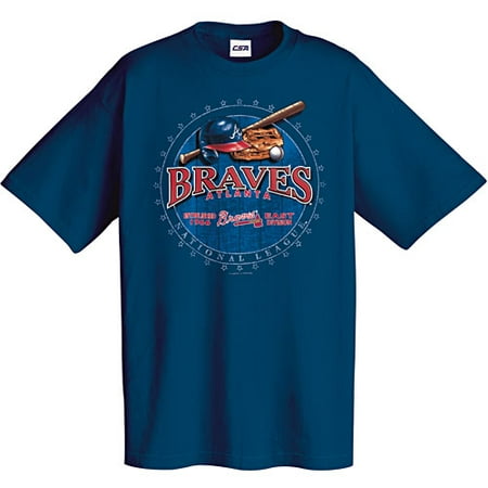 MLB - Big Men's Short-Sleeved Atlanta Braves Graphic Tee