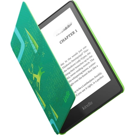Kindle_Paperwhite Kids Tablet E-Reader 11th Gen, Emerald Forest Cover, 16GB, FireOS