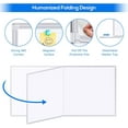 thumbnail image 5 of Large Whiteboard for Wall , 72"X48" Maxtek Magnetic White Board Dry Erase 6' x 4' Foldable Wall-Mounted Aluminum Frame for School, Classroom, Office & Home, 5 of 7