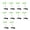 A, variant on Callipe Children Hair Clip Portable Mini Creative Bean Sprout Anti-slip Girls Hair Pin Hair Styling Tool