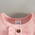 thumbnail image 4 of CAUYDY Baby Girls Bodysuit Set Infant Girl Short Sleeve Romper Newborn Fall Winter Clothes Preemie Picture Outfit 3 6 9 12 18 24 Months Sizes 3-6 Months,Red, 4 of 9