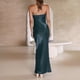 thumbnail image 5 of Vestidos de Fiesta Elegantes ajustado para mujer con hombros descubiertos y espalda descubierta ropa de fiesta elegante Ygjytge Verde T S para Mujer, 5 of 5