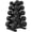 200 lb (10, 15, 20, 25, 30 lb) X 2 & Rack, variant on HANDBODE 250 lb Dumbbell Set Rubber Encased Hex Dumbbell Free Weights Dumbbells Set Home Weight Set with Enlarged A-Frame Rack (Pair of 10/15/25/35/40 lb)