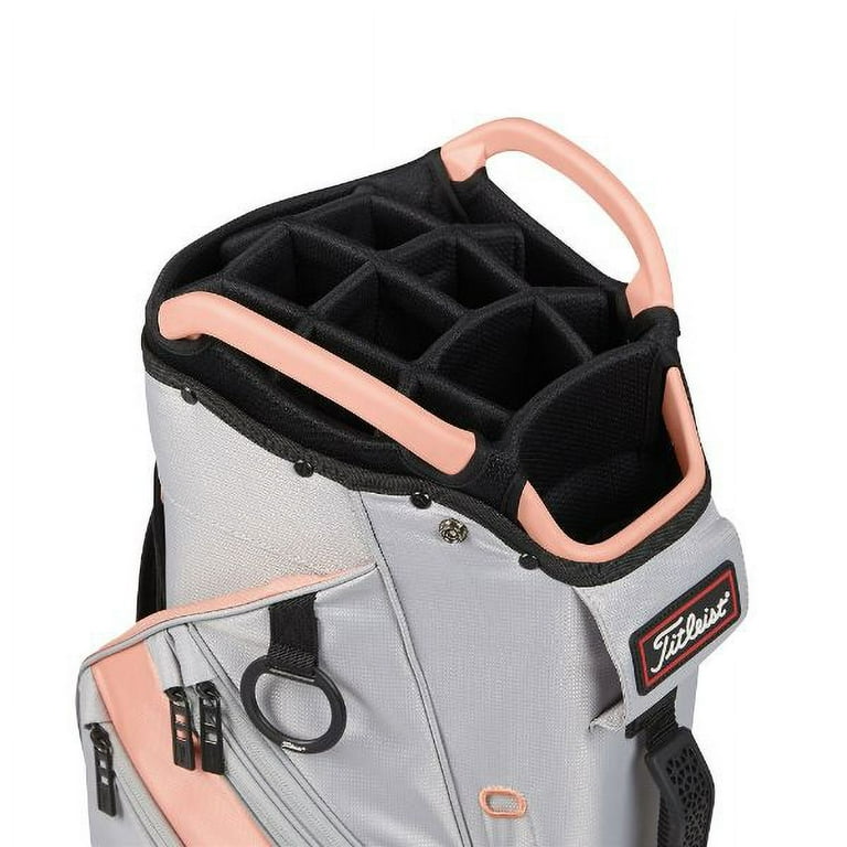 Titleist Golf Cart 14 Bag Gray Peach Gray/Peach - Walmart.com
