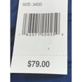 thumbnail image 3 of Bleu Rod Beattie Kore Shirred Bandeau Top Navy 34DD New with box/tags, 3 of 3