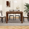 thumbnail image 4 of Costway 47"-62" Extendable Dining Table for 4-8 People for Dining Room Home Office Brown, 4 of 10