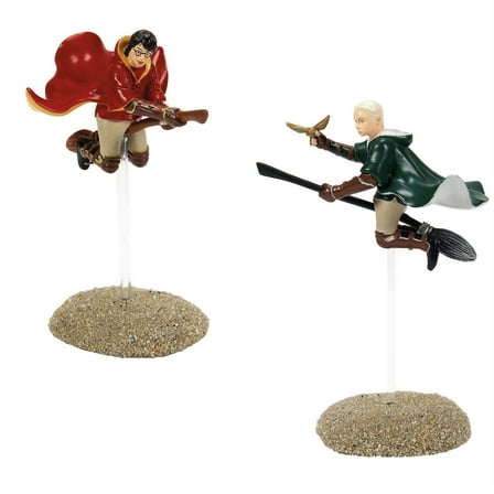 Department 56 Harry Potter The Seekers Figurine Set, 2 Pieces 4.53in H