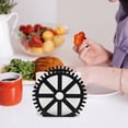 thumbnail image 3 of FRCOLOR Tissue Storage Stand Napkin Holder Tissue Paper Stand Tabletop Napkin Organizer Stand, 3 of 8
