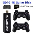 thumbnail image 1 of GD10 Game Stick incorporado 40000 juegos 128GB 2.4G controlador inalámbrico, 1 of 4