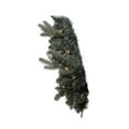 thumbnail image 2 of Kurt Adler 18" B/O Pre-Lit Warm White Cluster LED Blue Spruce Wreath, 2 of 4