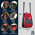 thumbnail image 2 of Mochila Easton GAME READY para adultos, color rojo, 2 of 3