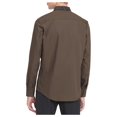 thumbnail image 2 of Calvin Klein Mens Contrast Pocket Button Up Shirt, Brown, Medium, 2 of 2