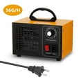 thumbnail image 1 of 110V US Plug Ozonator with Timer - 36g/h Ozone Generator for Air Purification, Formaldehyde & Odor Removal, Stainless Steel & Plastic Construction, Yellow, Includes User Manual, 1 of 6
