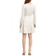 thumbnail image 3 of INSPIRE CHIC Vestido Mini de Manga Abullonada con Cuello en V y Volantes de Puntos Suizos Blanco S, 3 of 6