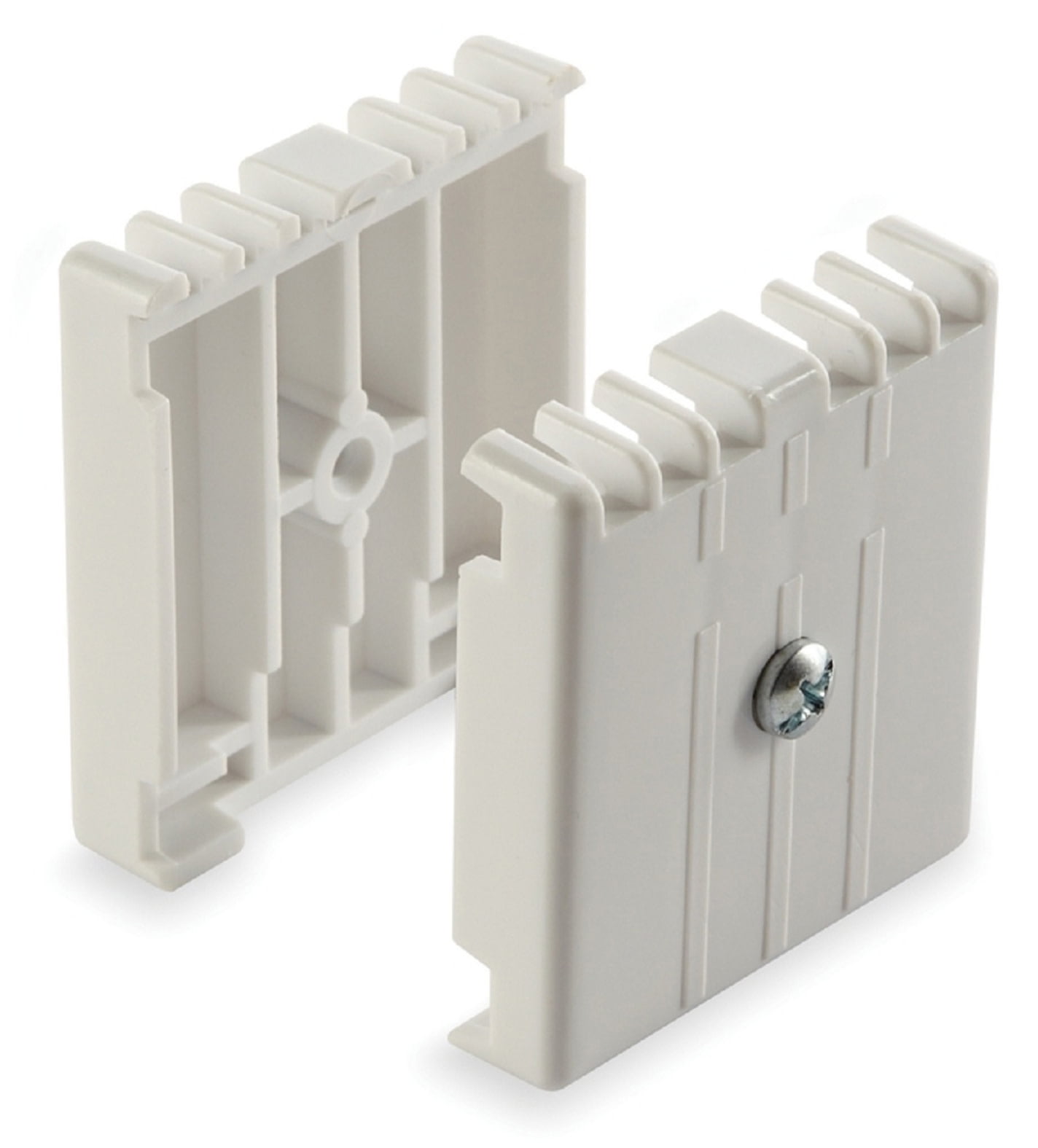 Rubbermaid 1875982 White Joiner Plate For Wire Shelving