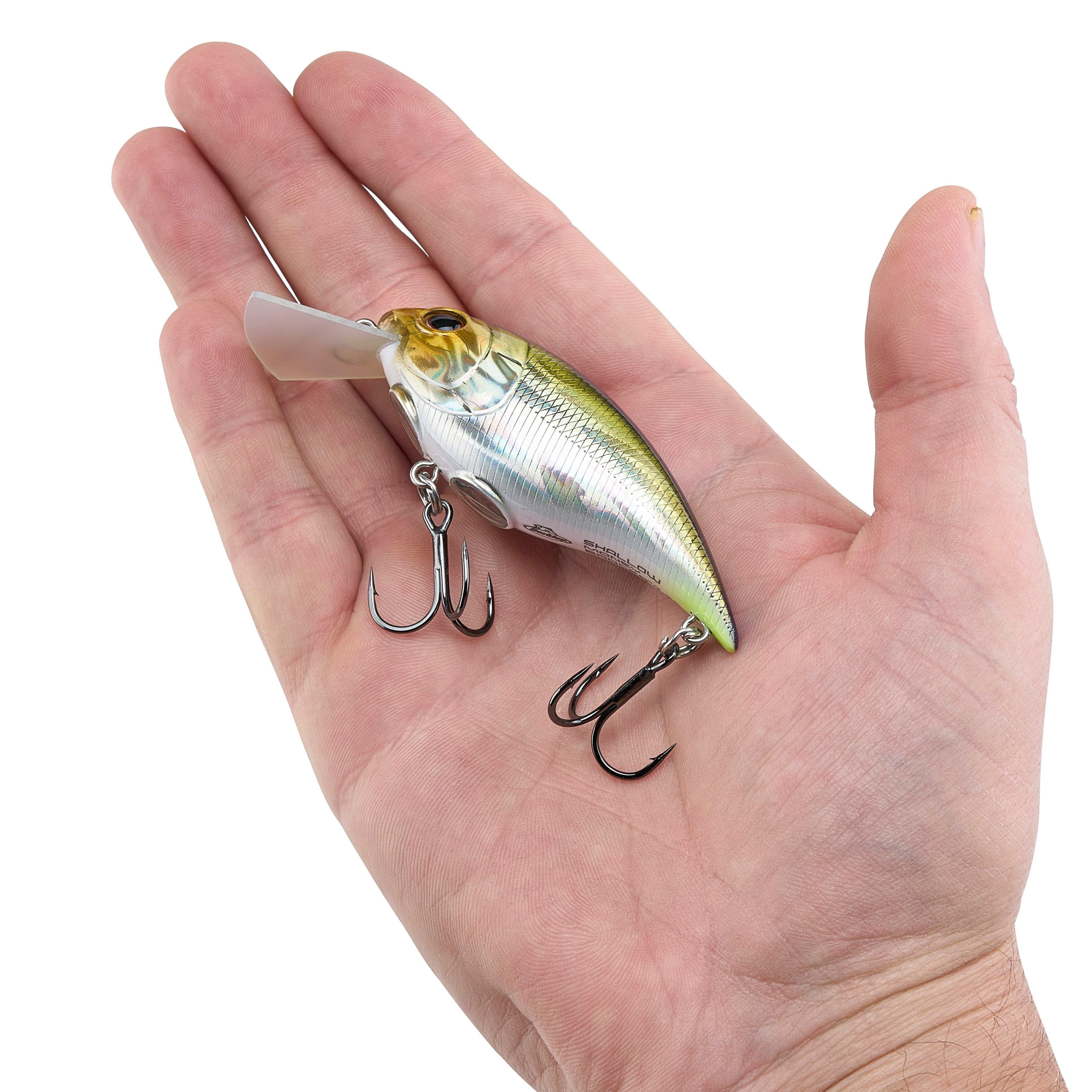 Shallow Money Badger Fishing Crankbait, 2.75 in, Nebu